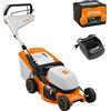 STIHL RMA 248 T - Tagliaerba trazionato con batteria AK 30 S - 36V 5Ah - Taglio 46 cm