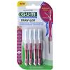 Sunstar GUM Trav-ler 1612 - Spazzolino interdentale, 4 pezzi, 1,4 mm