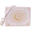 Kawaii-Story LB-6147-2 - Libro magico, magico, motivo: strega magica, con stella Lolita gotica, da donna, 25,5 x 20,5 x 9 cm, in poliuretano, colore: bianco, bianco