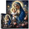 Generic Jungfrau Maria detiene Gesù bambino 1000 puzzle per adulti cristianesimo puzzle Theotokos puzzle 68,6 x 50,8 cm impegnativi giochi di attività familiari colorati fai da te puzzle per