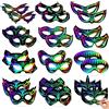 Cosysparks Maschere Supereroi Bambini, 24 Pcs Fai da te Maschere di Carta per Decorare I Bambini Funny Magic Scratch Art Masks Craft Kit per Halloween Compleanno Cosplay Festa a Tema (Eroe)