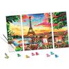 Ravensburger - CreArt Trittico Paris Reflections, Dipingere Adult 14+ Anni, Multicolore, 201341