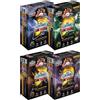 Topps UCC Match Attax 2025/26 - Mega Tin Bundle - contiene tutte e 4 le Mega Tin della collezione Match Attax 2025/26 - Centurioni, Guerrieri, Spartani e Battlers.