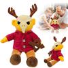 Yesmoyhe peluche da collezione Il cattivo dei cervi, 22cm Animale in Peluche Cervo dei Videogiochi, Il cervo cattivo di peluche dal gioco, Cervo Giocattolo di Peluche, per Bambini & Adulti & Compleanni
