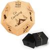 UNICRAFTALE Regali Anniversario Data Notte Cubo di Legno Coppie Idee Regalo Decisionale Tipo di Attività Cubo di Decisione Divertente Regalo Per Uomini Donne Coppie Compleanno Natale