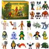 Dlishka Set Di Figurine Italian toy Brainrot,Tralalero Tralala,Shark,Scimmia E Altri Personaggi Meme Per Bambini E Adulti,Regalo Divertente Per Compleanno,Gaming E Amici. (G-24PCS)