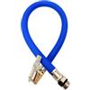 Cylocrya Pistola gonfiaggio Pneumatici，36cm Tubo Flessibile per gonfiaggio Pneumatici Tubo di prolunga de Gonflage Tuyau d'air Adaptateur pour Moto vélo Voiture pneus de gonflage Sur Camion