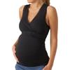 Mamalicious Bestseller A/S Mlcrossy Top Lungo in Pizzo 2f Premaman, Nero, M-L Donna