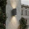 Applique Stondata 2xGU10 con Sensore di Movimento IP65 - Grigia