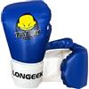 Longeek Guantoni da Boxe per Bambini 4 Oz, Protettivi e Traspiranti, Ideali per l'Allenamento dai 3 ai 12 Anni
