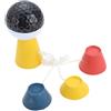 MUXSAM 4Pcs Inverno Golf Gomma Tees Dimensioni Miste Gamma di Guida 38mm 22mm 18mm 13mm Con Diverse Altezze Plastica Durevole Tee Per Sport Pratica Mat