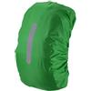 PATIKIL 40-50L Impermeabile Zaino Pioggia Copertura, Antiscivolo Zaino Copertura con Verticale Riflettente Cinghia Resta Asciutto per Escursionismo, Campeggio, Caccia, M, Leggero Verde