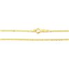 Monde Petit Catena ancora 1.5 mm - oro giallo 18k (750) - Scatola Regalo - Certificato di garanzia