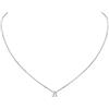 ChicSilver Collana Donna Argento 925 Collana con Iniziale A Collane in Argento con Iniziale A con Confezione Regalo