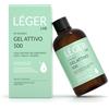 LÉGER LAB Ricarica Gel Attivo 500 ml per Collant Drenanti Anticellulite Ricaricabili ai Sali del Mar Morto - azione Snellente Drenante gambe con il 98% di ingredienti naturali - combatte Cellulite
