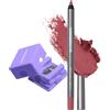 Wonderskin 360 Contour Lip Liner Pencil con Temperino - Matite per Labbra Nutrienti, Lunga Durata, Impermeabili e a Prova di Trasferimento (Rosewood)