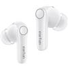 EarFun Air Pro 4+ Cuffiette Bluetooth, Cancellazione Adattiva del Rumore, 6 Microfoni, Doppio Driver, Hi-Res Audio, LDAC, Qualcomm aptX Lossless, Bluetooth 6.0, 54 Ore, Ricarica Wireless,IP55, Bianco