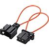 Greluma 2 Pezzi Most Cavo Fibra Ottica Connettore Cavo Ottico Loop Bypass Adattatore Femmina e Adattatore Maschio Strumento Dispositivo Diagnostico per Auto