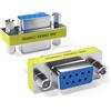 CABLEPELADO Adattatore 'femmina' a 'femmina', RS232 DB9, connettore 9 'pin', plug 9 pin RS-232 DB9