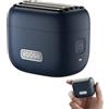 Yoose MINI 5 Rasoio Elettrico barba Uomo a Lamina, Regolabarba Professionale Ricaricabile Wet&Dry IPX7 Water Resistance