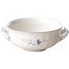 Villeroy & Boch Vieux Luxembourg Tazza da Brodo, 400 ml, Porcellana Premium, Bianco/Blu