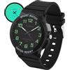 Ayybboo Orologio Bambino per Ragazzi Ragazze,Orologio Analogico Bambini al Quarzo Impermeabile 50M con Luce per Bambino Junior da 4 a 16 Anni (Nero) (Nero)