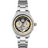 Thomas Earnshaw Orologio automatico da uomo Baron Grand Date Calendar Open Heart ES-8187 da 43 mm con cinturino in pelle
