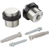 SOTECH set di 2 fermaporta a pavimento STOPPER Ø 36 mm, altezza 32 mm