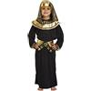 HENBRANDT Costume da faraone egiziano da bambino, 4-12 anni, per la giornata/settimana mondiale del libro e del diritto d'autore