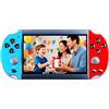 CZT Console retrò da 4,3 pollici, console da gioco portatile con 3000 giochi integrati, che supporta giochi MP3/MP4, console portatile per bambini, simulatore di arcade e regali per bambini (blu)