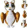 TELAOBAN 67 Pupazzi Brainrot Gufo marrone, Adorable 67 Brainrot Plush, Brain Rot Plush, Steal A Brainrot Peluche, Compagno perfetto per bambini e neonati, Regalo per Bambini Ragazza 3+ Anni