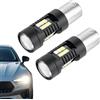 MxyVrix 2 pcs Coppia Luci Diurne LED P21W BAY15D Compatibile con Fiat Panda 3° 2012-2022 6000K, Alta Luminosità, Risparmio Energetico, Facile Installazione