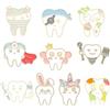 Wenrou Dente Spilla, Carino Dente Spilla, Dentista Distintivo Spille, Denti Smalto Spilla, Smalto Spilla, Accessori Per Dentisti, Piccoli Regali, Souvenir, Per Abiti, Borse, Sciarpe (C)