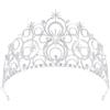 XUANHEY Corona da principessa da donna cosplay corona regina corona vintage decorazione copricapo per Halloween, carnevale, compleanno, matrimonio, festival, feste, accessori per capelli