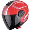 SCORPION Casco EXO-CITY II COSMOS Rosso Argento SCORPION