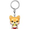 Funko POP! Keychain: Funko Foods - Ramen Shiba - Figura in vinile da collezione - Idea regalo - Prodotto ufficiale - Giocattoli per bambini e adulti - Modello di figura per collezionisti