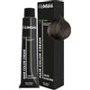 FemMas - Tintura per capelli biondo medio cenere 7.11, crema colorante professionale con olio di argan, cheratina e ceramidi, colorazione permanente o tintura, per risultati brillanti e durevoli, da