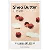 MISSHA Shea Burro Sheet Mask idratante, rinforzante, rigenerante, maschera in tessuto coreano, set da 4 pezzi