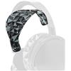 WC HeadbandZ XL | Maxwell - Archetto in silicone ultra largo compatibile con Audeze Maxwell 2 e Maxwell 1, di Wicked Cushions | Distribuzione del peso migliorata | Geo Grigio