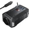 BESTEK Inverter Auto Onda Pura 400W, Trasformatore Inverter 12V a 220V, 2 USB, Multi Protezioni e Soft Start, Ideale per Auto/Camper, Alimentazione da Accendisigari