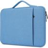 ProElife Custodia per laptop da 13 pollici per MacBook Air 2025-2022 da 13,6 M4/M3/M2 chip e iPad Pro 13 M5/M4 accessorio da viaggio impermeabile borsa multifunzionale per il trasporto (azzurro)