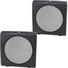 tomzz Audio 2857-015 Tasca porta griglia altoparlante compatibile con VW Golf 2 II Jetta 2 II nero
