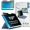 SenseAGE Filtro della Privacy Magnetico Premium per Surface Pro 13 Pollici (8/9/X), Filtro Schermo Anti-Spia, Luce Blu, Protezione Schermo Rimovibile per Microsoft Surface 13