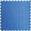 TOORX Tappeto Tatami Puzzle Bifacciale Rosso Blu - 100x100 cm, Spessore 4 cm