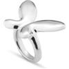 Uno de 50 UNOde50 Anello placcato in oro 18 carati, Forma quadrata, Gioielli fatti a mano, Design geometrico