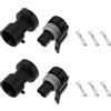 Be In Your Mind 4 Pezzi Connettore Maschio Femmina A 3 Pin Per Sensore Di Pressione Del Carburante E Dell'olio 12110192