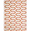 NOO.MA NOO. MA - Plaid Swirl - Arancione - Poliestere - Designer noo. ma team