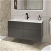Villeroy & Boch Somera mobile con lavabo La: 120 P: 50 cm, 4 scomparti estraibili, 5A73C2RW+B80700VR, Somera [Mobili da Bagno > Mobili con Lavabo Integrato]