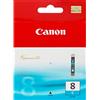 Canon Cartuccia d'inchiostro ciano CLI-8c 0621B001 13ml