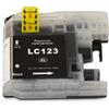 Compatibile rigenerato per LC123 bk nero Brother